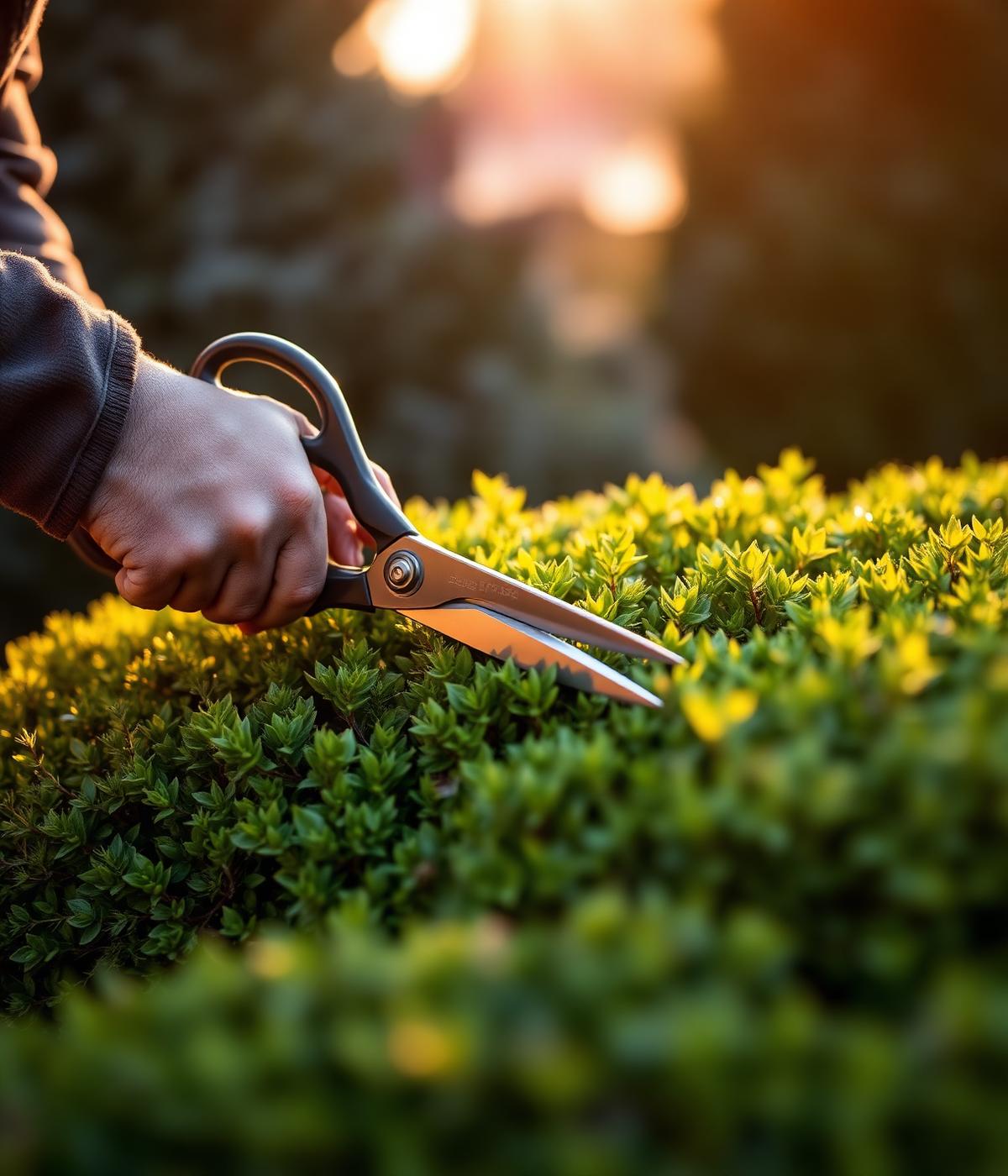 Precision hedge work